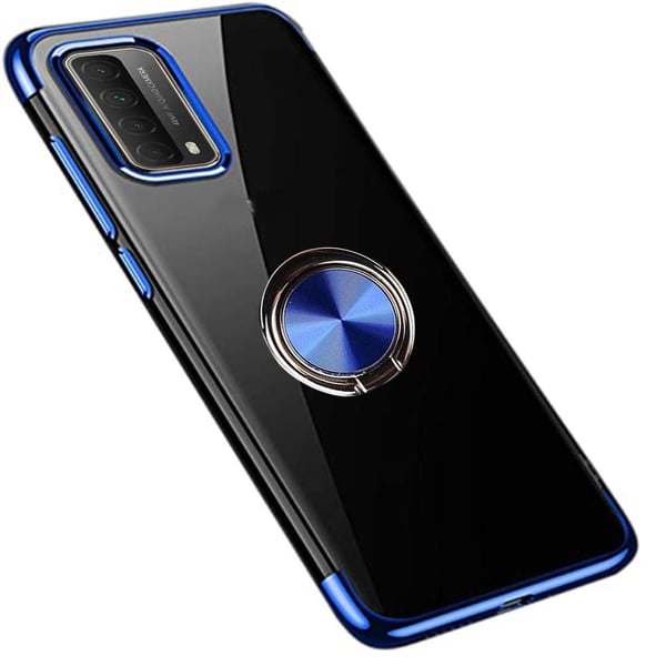 Huawei P Smart 2021 - Stilsäkert Praktiskt Skal med Ringhållare