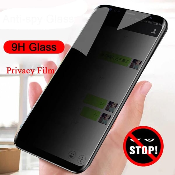 2-PACK Samsung Galaxy S21 Ultra Skärmskydd Anti-Spy 3D 0,3mm