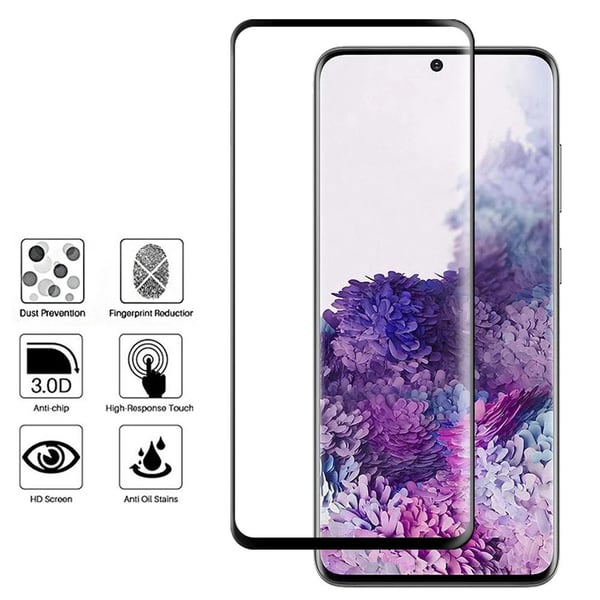 2-PACK Samsung Galaxy S21 Skärmskydd FULL-GLUE 0,3mm HD-Clear