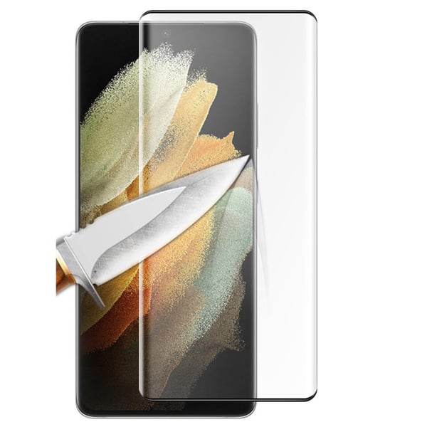 2-PACK Samsung Galaxy S21 Ultra CASE-Friendly Skärmskydd 0,3mm