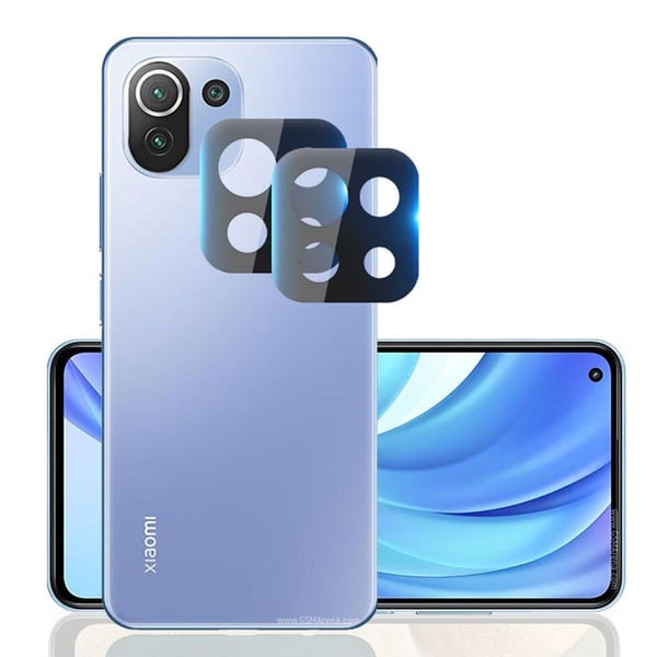 2-PACK Xiaomi Mi 11 Lite 2.5D HD Kameralinsskydd