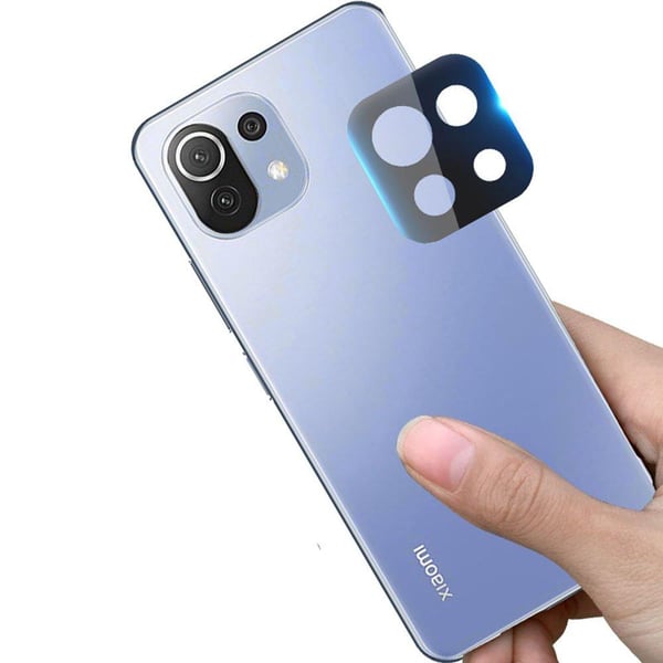 2-PACK Xiaomi Mi 11 Lite 2.5D HD Kameralinsskydd