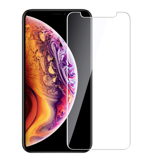 2-PACK iPhone X/XS Skärmskydd + Kameralinsskydd HD 0,3mm