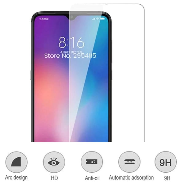 2-PACK Xiaomi Mi 11 Lite Skärmskydd + Kameralinsskydd HD 0,3mm