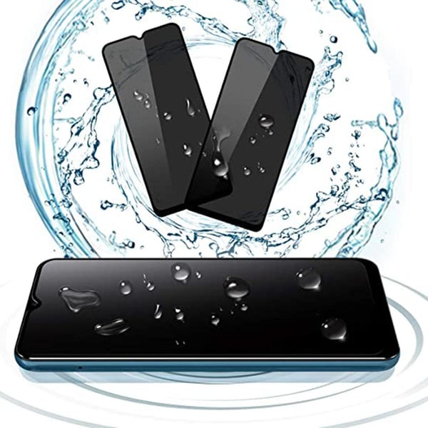3-PACK Samsung Galaxy A02s Anti-Spy Skärmskydd HD 0,3mm