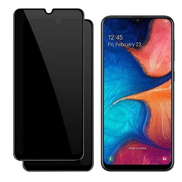 3-PACK Samsung Galaxy A22 5G Anti-Spy Skärmskydd HD 0,3mm