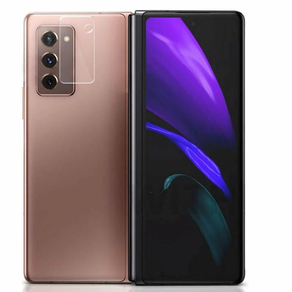 3-PACK 4-in-1 Samsung Galaxy Z Fold 2 Hydrogel Skärmskydd