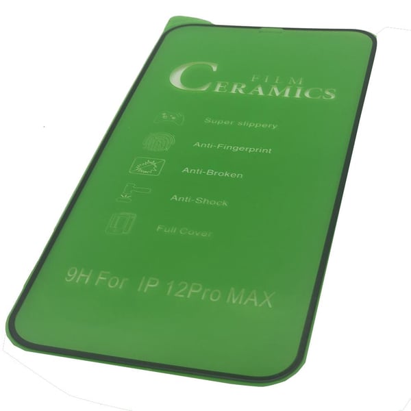 3-PACK iPhone 12 Pro Max Keramiskt Skärmskydd HD 0,3mm