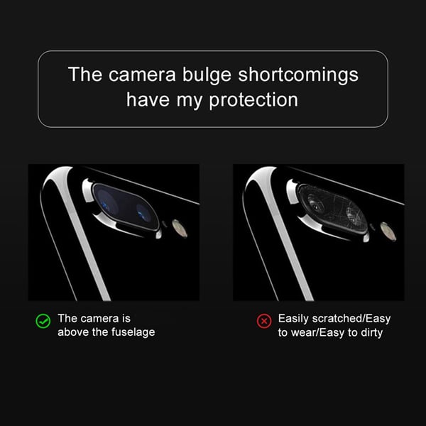 iPhone 7 Plus Kameralinsskydd Standard HD
