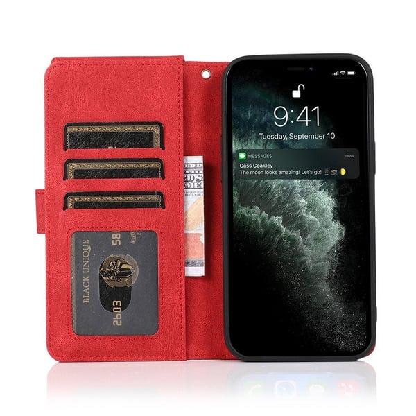 iPhone 12 Pro Max - Elegant Robust Plånboksfodral