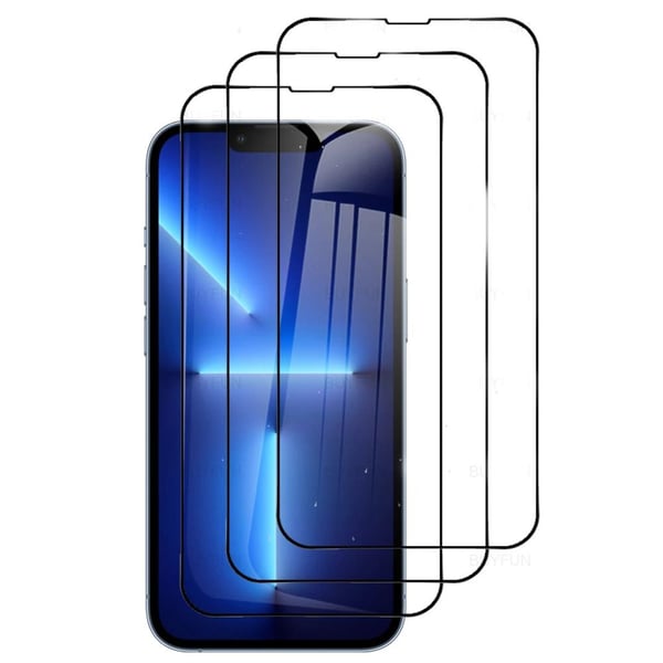 2-PACK iPhone 13 Pro Skärmskydd 2.5D HD 0,3mm