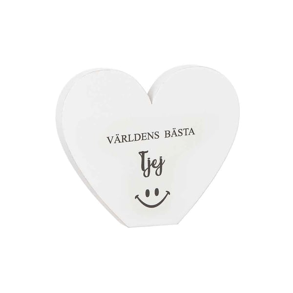 Stående Hjärta Världens Bästa Tjej