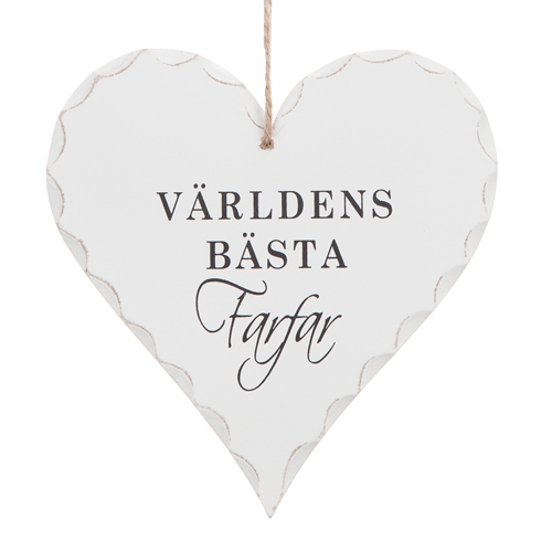Skylt Världens bästa farfar