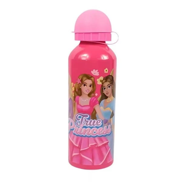 Prinsessor Aluminium Vattenflaska/Sportflaska för Barn 500 ml