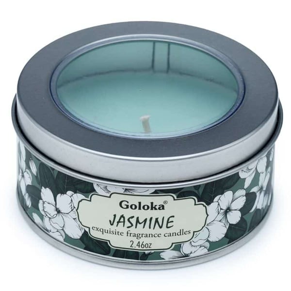 Jasmin Vaxljus i Burk