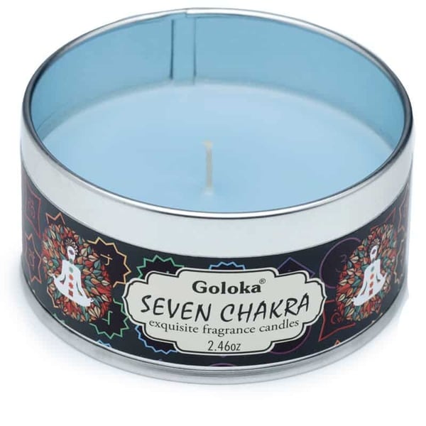 Seven Chakra Scented Candle in a Jar