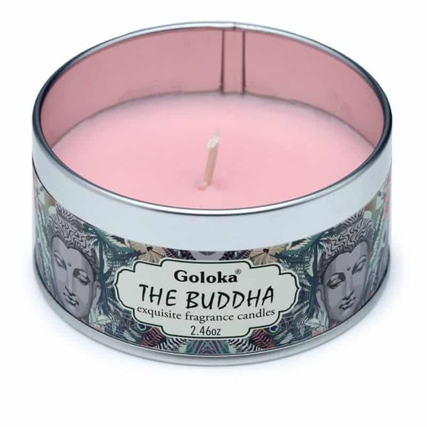Buddha Candle in a Jar
