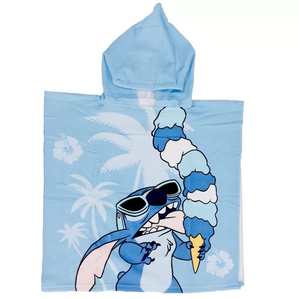 Poncho Disney Lilo och Stitch 55x110cm