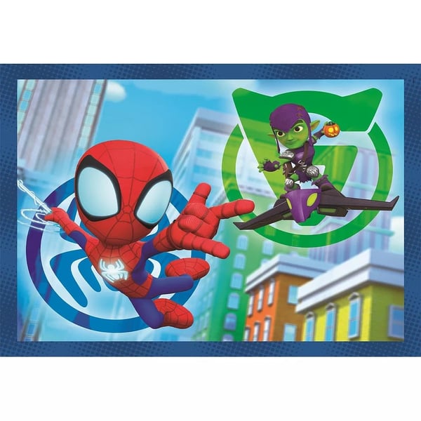 Spider-Man 4-in-1 Puzzle Clementoni 12-24 pieces