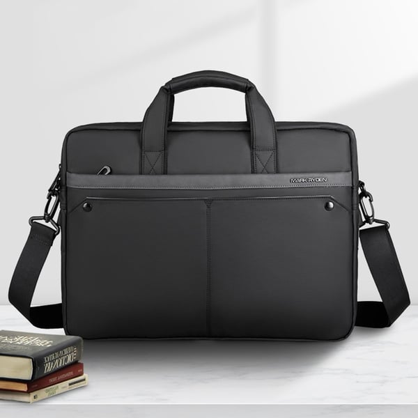 MARK RYDEN 14" Business Laptop Sleeve Med Axelband Svart