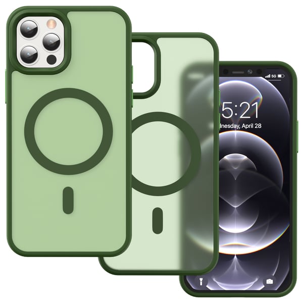 ColorPop iPhone 12 Pro Max Skal CH MagSafe Matt Grön