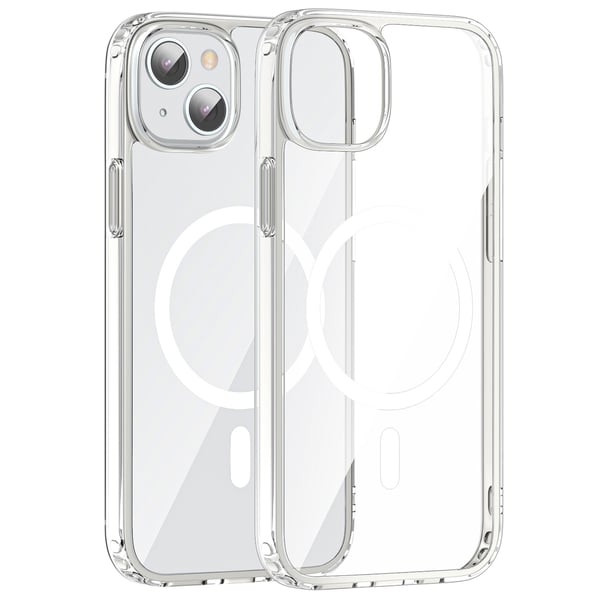 ColorPop iPhone 15 Skal CH MagSafe Transparent/Vit