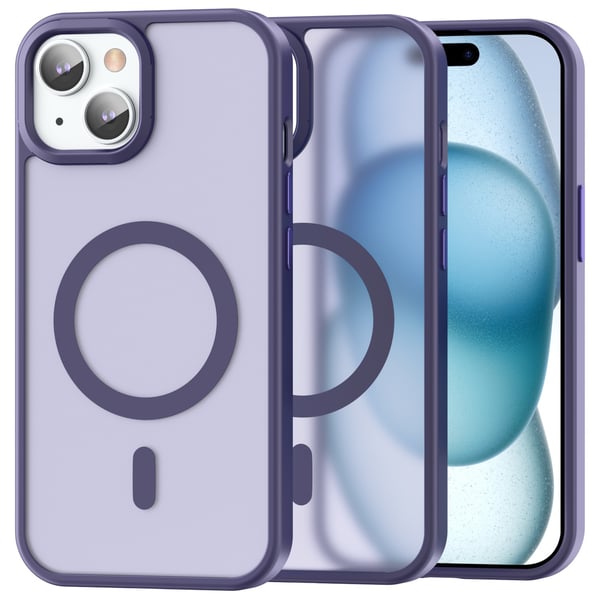 ColorPop iPhone 15 Plus/14 Plus Skal CH MagSafe Matt Lila ColorPop iPhone 15 Plus/14 Plus Skal CH MagSafe Matt Lila