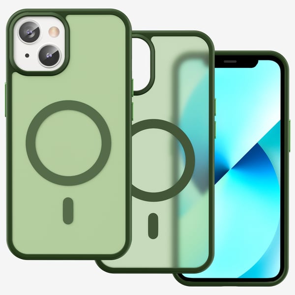 ColorPop iPhone 14/13 Skal CH MagSafe Matt Grön
