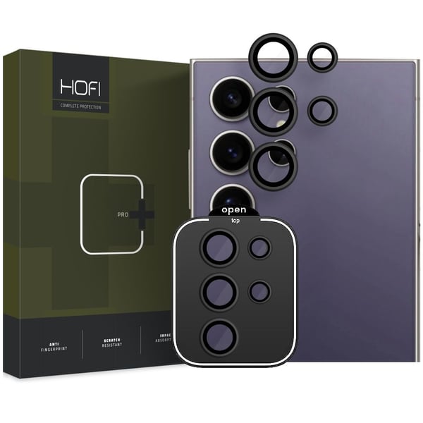 HOFI Galaxy S24 Ultra Linsskydd CamRing Pro+ Svart