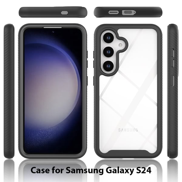 Samsung Galaxy S24 Skal Hybrid Defense Svart