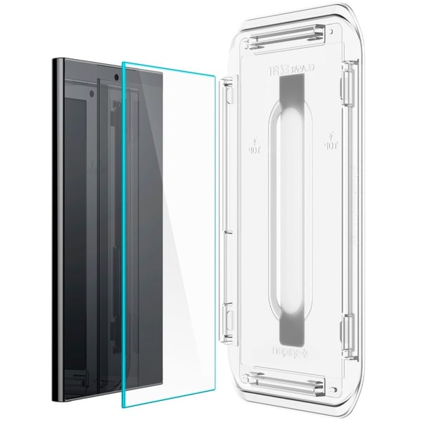 Spigen Galaxy S24 Ultra 2-PACK GLAS.tR "Ez Fit" Skärmskydd