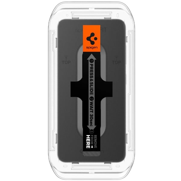 Spigen Galaxy S25 / S24 2-PACK GLAS.tR "Ez Fit" Skärmskydd