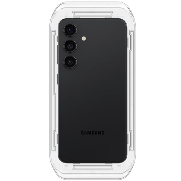 Spigen Galaxy S25 / S24 2-PACK GLAS.tR "Ez Fit" Skärmskydd
