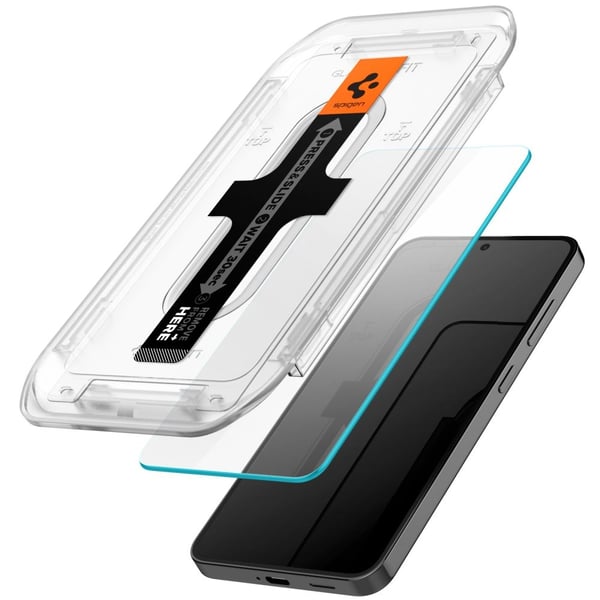 Spigen Galaxy S25 Plus / S24 Plus 2-PACK GLAS.tR "Ez Fit" Skärmskydd