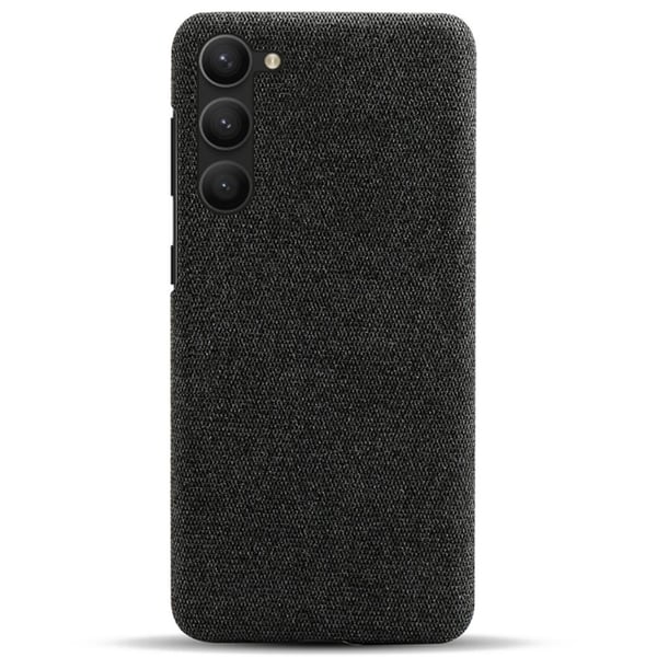 Samsung Galaxy S24 Plus Slim Tygbelagt Skal Svart