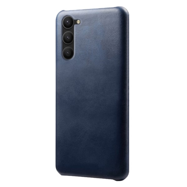 Samsung Galaxy S24 Plus Läderbelagt Skal Blå