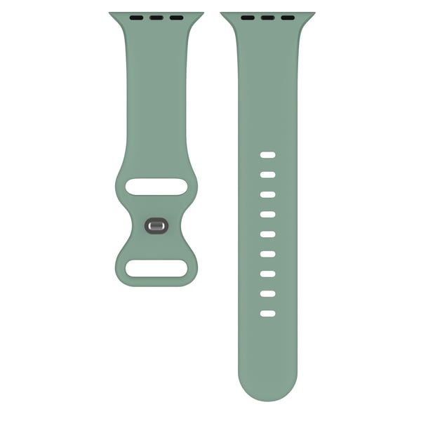 Silikon Armband Butterfly Apple Watch 42/44/45/46/49 mm (S/M) Tallgrön