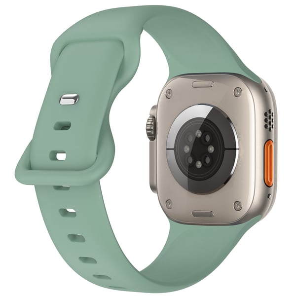 Silikon Armband Butterfly Apple Watch 42/44/45/46/49 mm (M/L) Tallgrön
