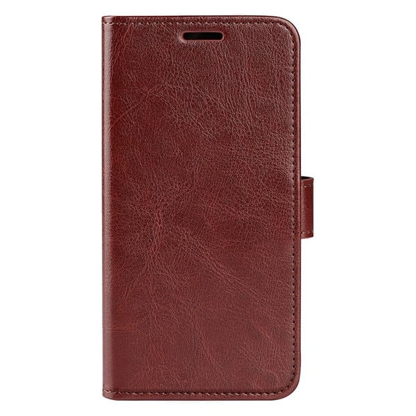 Samsung Galaxy A55 5G Fodral Crazy Horse Läder Brun