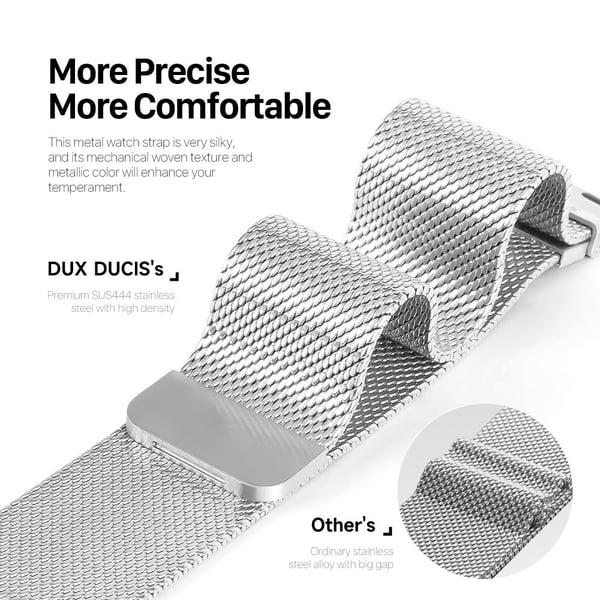 DUX DUCIS Apple Watch 42/44/45/46/49 mm Armband Milanese Pro