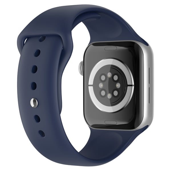 Apple Watch 38/40/41/42 mm Silikon Armband (M/L) Midnight Blue