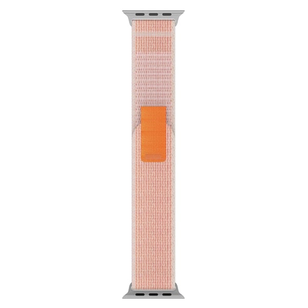 Apple Watch 42/44/45/46/49 mm Armband Nylon Trail Loop Rosa