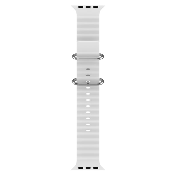 Apple Watch 42/41/40/38 mm Armband Ocean Wave Vit