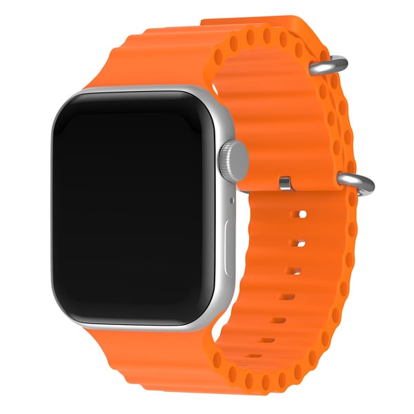 Apple Watch 42/44/45/46/49 mm Armband Ocean Wave Orange