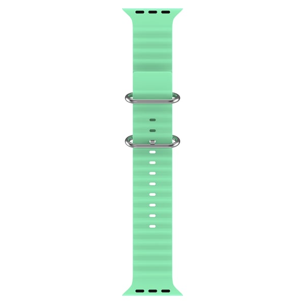 Apple Watch 42/41/40/38 mm Armband Ocean Wave Pistasch