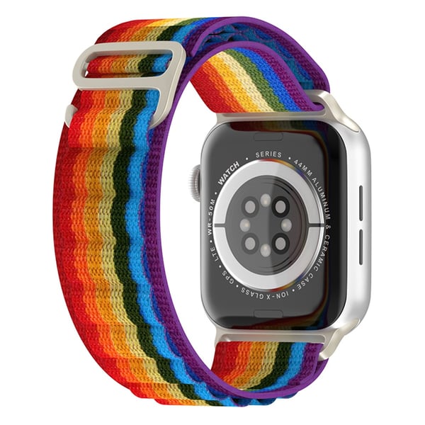Apple Watch 38/40/41/42 mm Armband Alpine Pro Loop Rainbow