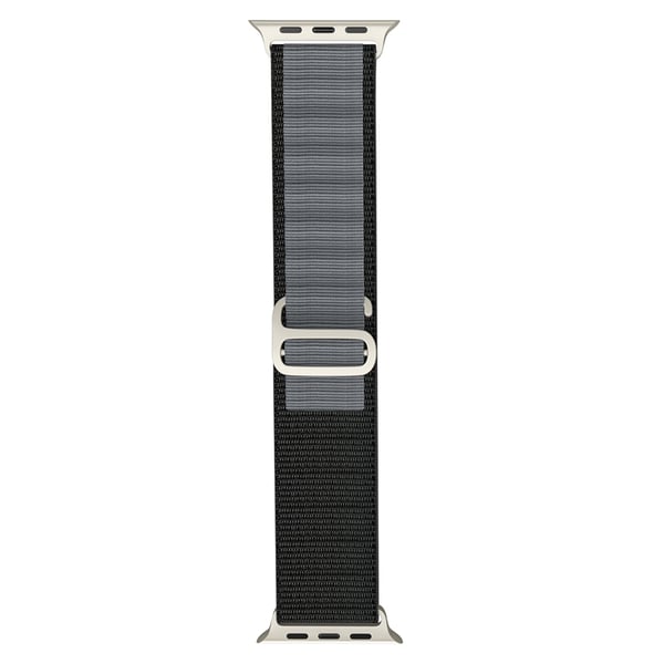 Apple Watch 38/40/41/42 mm Armband Alpine Pro Loop Svart/Grå
