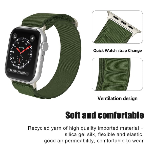 Apple Watch 42/44/45/46/49 mm Armband Alpine Pro Loop