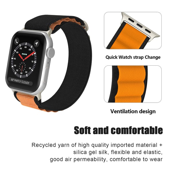 Apple Watch 42/44/45/46/49 mm Armband Alpine Pro Loop