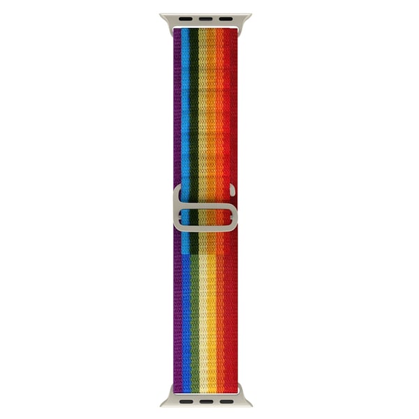 Apple Watch 42/44/45/46/49 mm Armband Alpine Pro Loop Rainbow